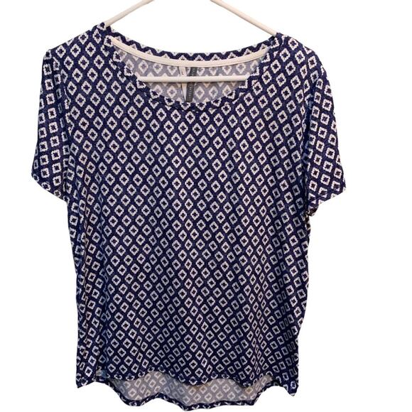 Jaclyn Smith Other - Jaclyn Smith Intimates Geometric Abstract Art Sleep Shirt Size Large